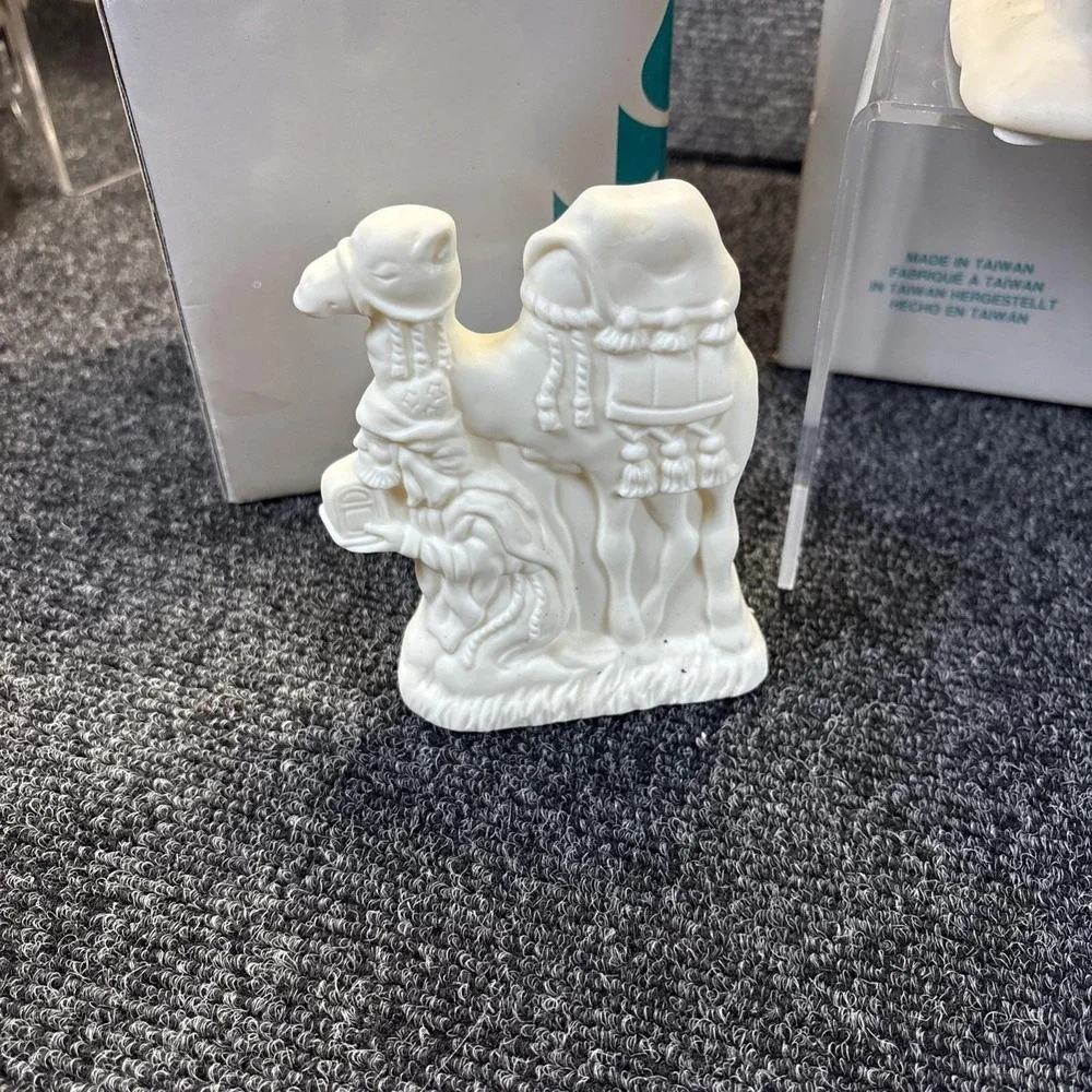 PartyLite~O Holy Night~Manger/Angel/Wisemen~Candle Holders~Set of 3~IOB